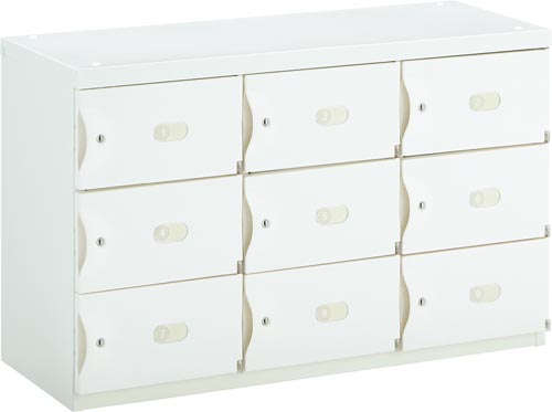 ハピラ 小物ロッカー ９人用 カウネット