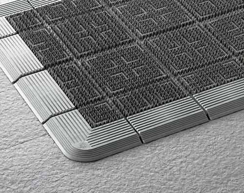 クロスハードマット(#12)グレー