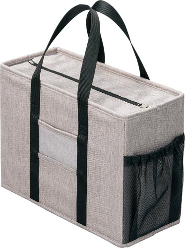 ミーティングバッグ(フタ付) グレー 10個