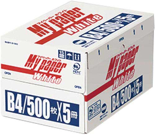 マイペーパーホワイト B4 1箱(500枚入×5)