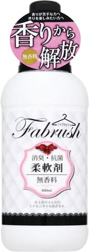 バラ)fabrush柔軟剤無香料本体600ml
