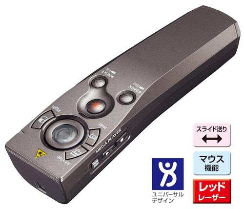 プレゼンテーションマウス UD <RED>