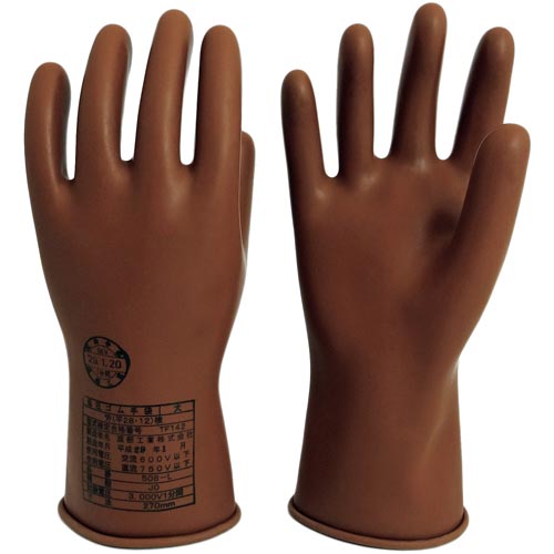 低圧ゴム手袋 600V以下用 大 508