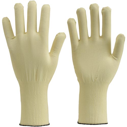 アラミド手袋 15ゲージ薄手ロングタイプ Lサイズ