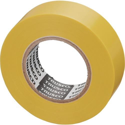 脱鉛タイプビニールテープ19mmX10m10巻 黄