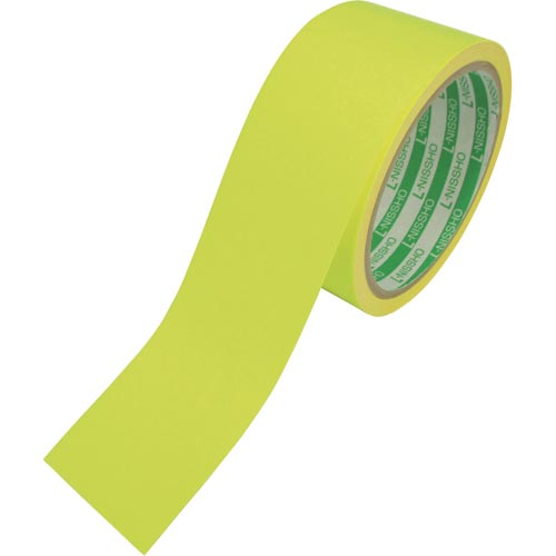 蛍光テープ 45mmX5m レモンイエロー