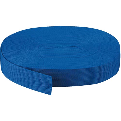 PPベルト幅40mmX長さ50m 青