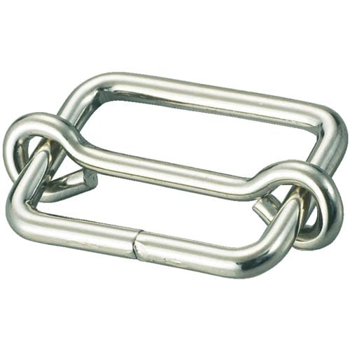 ゴムロープ用金具バックル 20mm用 20個入