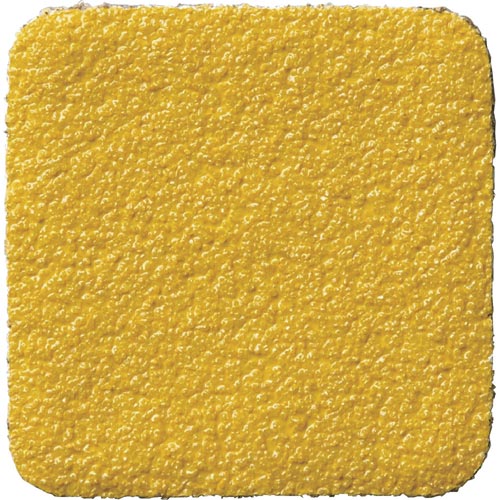ノンスリップテープ屋外用40X40イエロー50枚入