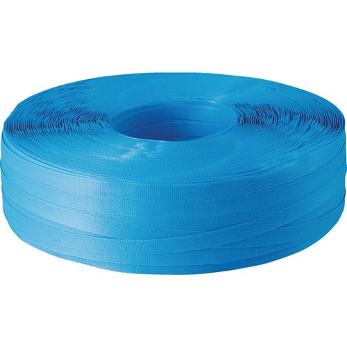 封かん機用PPバンド15.5mm×1000m巻 青