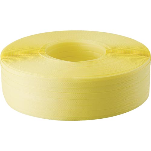 封かん機用PPバンド19mm×1000m巻 黄