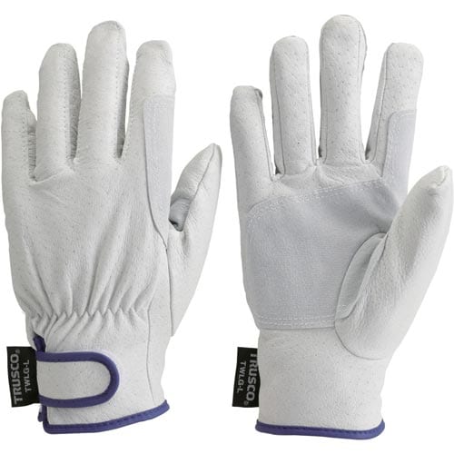 マジック式防寒豚本革手袋 当て付タイプ LLサイズ