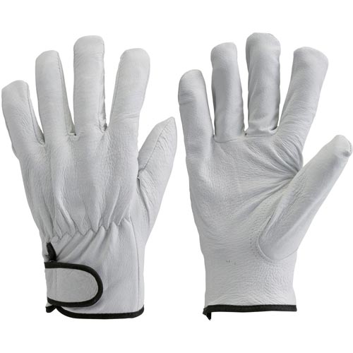 豚革裏地付マジック止手袋 LLサイズ