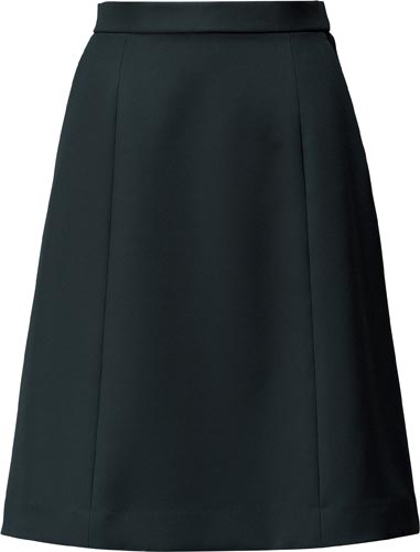 Aラインスカート BCS2106 ブラック 11号