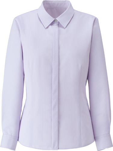 長袖ブラウス RB4163 ラベンダー 17号