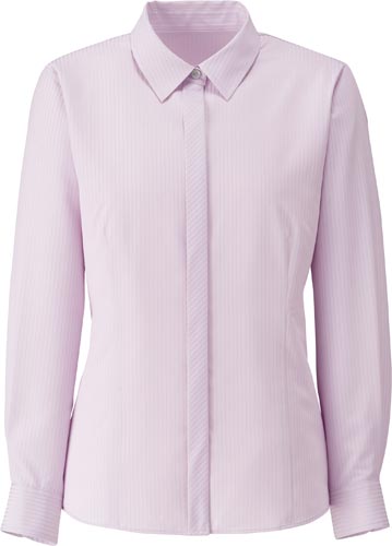 長袖ブラウス RB4163 ピンク 17号