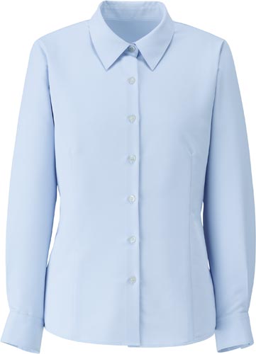 長袖ブラウス RB4165 ブルー 5号