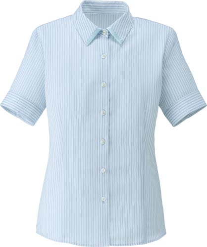 半袖ブラウス RB4556 ブルー 5号