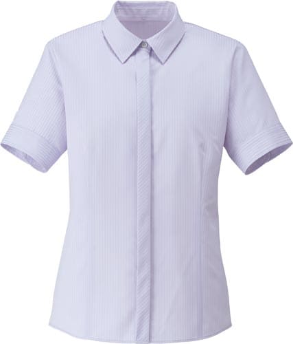 半袖ブラウス RB4557 ラベンダー 19号