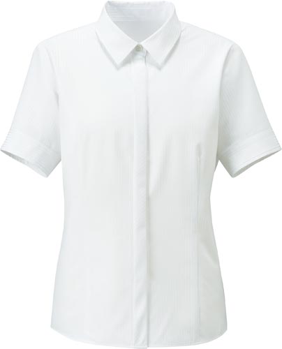 半袖ブラウス RB4557 ホワイト 5号