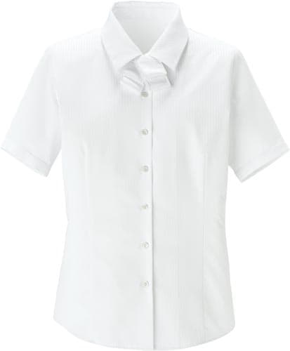 半袖ブラウス RB4558 ホワイト 5号