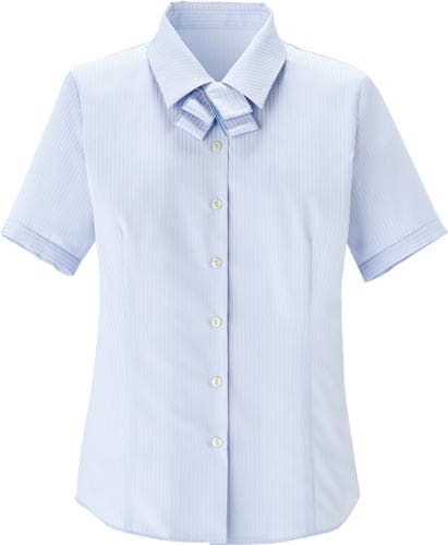 半袖ブラウス RB4558 ブルー 5号