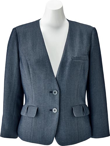 ジャケット AJ0840 ブルーグレイ 17号