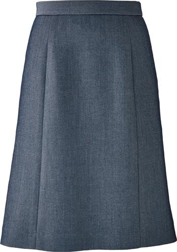 Aラインスカート AS2806 ブルーグレイ21号