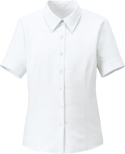 半袖ブラウス RB4559 ホワイト 19号