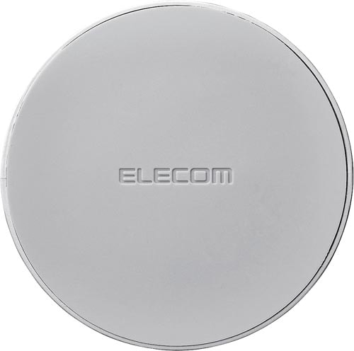 ワイヤレス充電器 Qi規格対応 5W シルバー