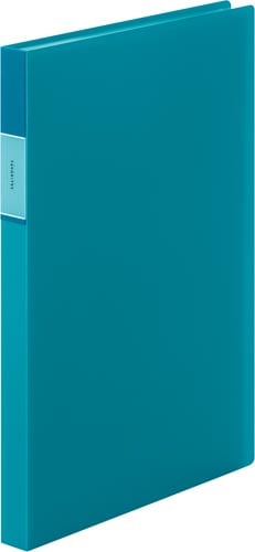 FV クリアーファイル(透明)40P青