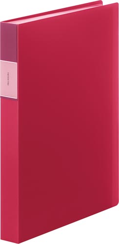 FV クリアーファイル(透明)60P赤