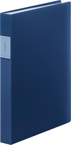 FV クリアーファイル(透明)60Pネイビー