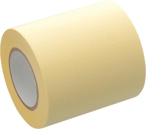 メモックロールテープ詰替用 再生紙 50mm幅 黄