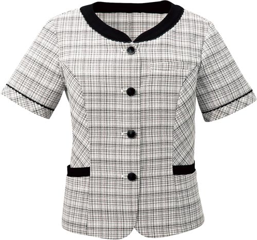 オーバーブラウス FB71268 ホワイト 5号