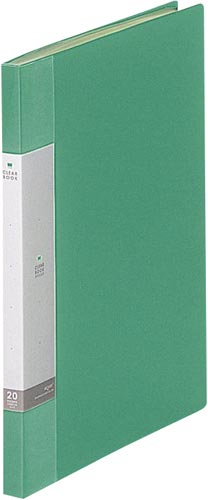 リクエスト・クリヤーブック A4縦 20P 緑×5