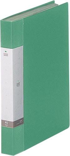 リクエスト・クリヤーブック A4縦 40P 緑×3