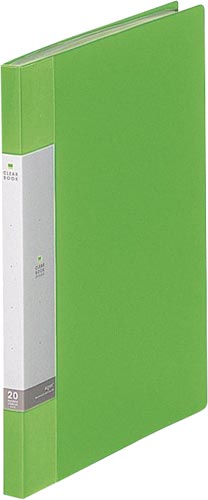クリヤーブック20P キミドリ
