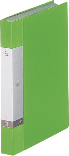 クリヤーブック40P キミドリ