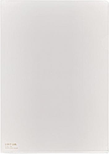 カラークリヤーホルダーPP A4 乳白5枚入