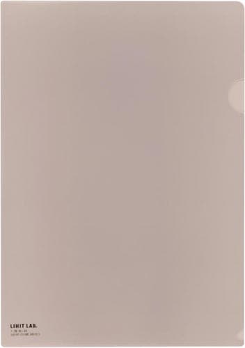 カラークリヤーホルダーPP A4ベージュ5枚入