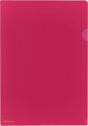 カラークリヤーホルダーPP A4 紅5枚入