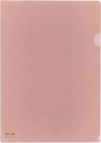 クリヤーホルダーA4 ローズピンク×50