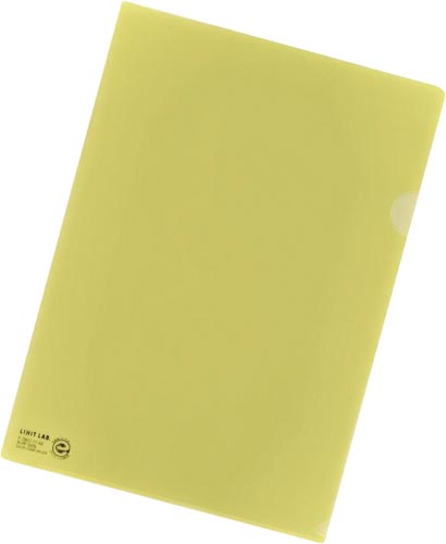 クリヤーホルダーA4 クリスタルイエロー×50