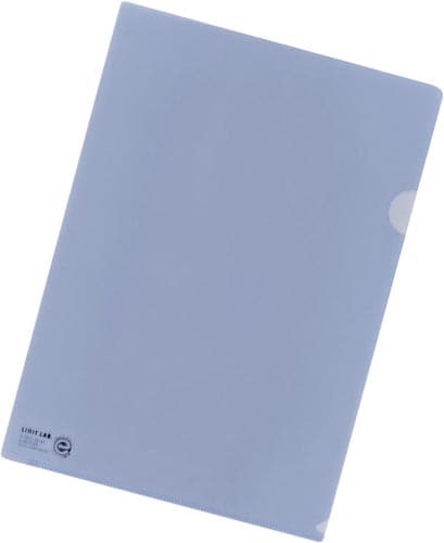 クリヤーホルダーA4 クリスタルブルー 5枚