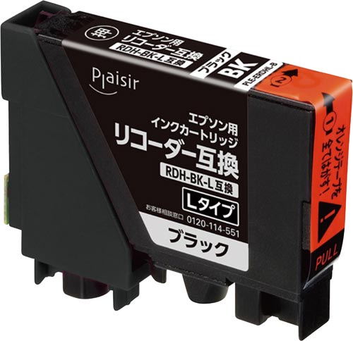 互換インク PLE−ERDHL−B 増量ブラック
