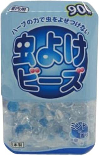 虫よけビーズ 90日 ミントの香り 5個