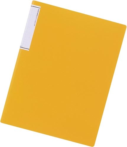 TEFFAクリヤーブック(スリム)A4縦10P橙