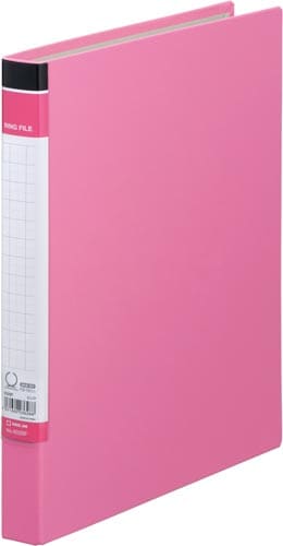 リングファイルBF A4タテ 背幅29mm ピンク