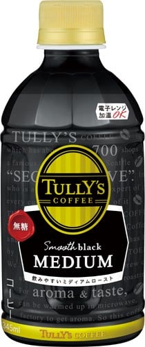 タリーズ ブラック ミディアム 345ml 24本
